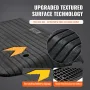 Upgraded Rubber Threshold Ramp, 3" Rise Door Ramp with 1 Channel, Natural Rubber Car Ramp with Non-Slip Textured Surface, 33069 