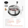 Manual Bud Leaf Trimmer, 300mm Reaper Bowl Bud Trimmer with Stainless Steel Blades, Visual Cutting , Wet & Dry Hydroponic Cuttin