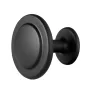 Cabinet Knobs, 30 Pack, 31 mm Black Zinc Alloy Drawer Pulls & Door Handles, Mushroom Kitchen Solid Knobs Dresser Handles, Cupboa