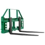 Skid Steer pallegafler, 1814 kg nominel belastningskapacitet