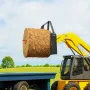 Skid Steer Pallet Forks, 1814 kg Rated Capacity, Pallet Fork Frame Attachment with 1065 mm Pallet Forks Forklift Blades, 50.8 mm