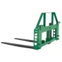 Skid Steer Pallet Forks, 1814 kg Rated Load Capacity, Pallet Fork Frame Attachment with 1065 mm Pallet Forks Forklift Blades, 50
