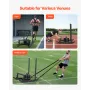 VEVOR Vægtslæde, Steel Power Sled, Fitness styrketræningsslæder til atletisk træning Hastighedsforbedring, Workout Fitness Eq