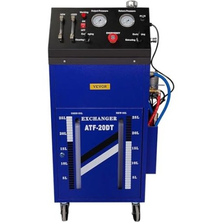 DC 12V Auto Transmission Fluid Flush Exchange Machine, Flushing Device Gear Liquid Exchanger 0-60psi, Oil Exchange Flush