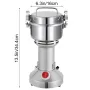 Elektrisk kornslibemaskine 0,77 lbs Grain Grinder Mill 2000W