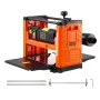 VEVOR Thickness Planer, Two-Blade, 330 mm Width Worktable Power Benchtop Planer, 1800W 23500 RPM Powerful Motor, Dual Rollers, O