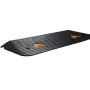 Upgraded Rubber Threshold Ramp, 3.8 cm Rise Wheelchair Ramp Doorway, Natural Curb Ramp Rated 15000 kg Load Capacity, Non-Slip Te