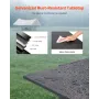 Udvidelig Udendørs Patio Spisebord, 80-160 cm rektangulære