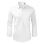 Men's Button Up Shirt, Mens Long Sleeve Wrinkle-free Button Down Dress Shirts, Slim Fit Soft Stretch Fabric for Business Casual 