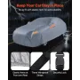 VEVOR Car Cover, Car Cover Waterproof for Full Size European Sedan Cars Models, Custom-fit All Weather Sun Rain Wind Dust Snow P