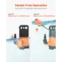 650W dykpumpe, 15000 L/H, PP-GF20 dykpumpe til snavset rent