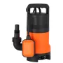 650W Submersible Sump Pump, 15000 L/H, PP-GF20 Submersible Sewage Dirty Clean Water Pump with Automatic Float Switch, Long Cord,