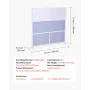 Office Divider Privacy Skillevæg, 1-Pack, 1778 x 1778 mm