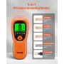 Stud Finder Wall Scanner, 5 in 1, Electronic Wall Stud Detector with Smart Sensor, High-Definition LCD Display and Audio Alarm, 