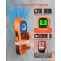 VEVOR Stud Finder Wall Scanner, 5 in 1, Electronic Wall Stud Detector with Smart Sensor, High-Definition LCD Display and Audio A