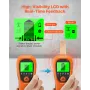 VEVOR Stud Finder Wall Scanner, 5 in 1, Electronic Wall Stud Detector with Smart Sensor, High-Definition LCD Display and Audio A