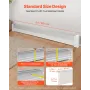 VEVOR Baseboard Heater Covers, Basic Series 1831 mm Standard Electric Heating Unit Front Cover for Home Improvement, Heavy-duty