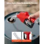 Fuel Transfer Pump 230V, 20 GPM 76 L/min, AC Electric Oil Transfer Pump, with Auto Shut-Off Fuel Nozzle & Discharge Hose, High F