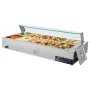 kommerciel madvarmer, 1700 W elektrisk dampvarmer i rustfrit