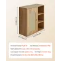 Bathroom Wall Cabinet, Door and Adjustable Shelf with 5 Height Levels, Over the Toilet Storage Medicine Cabinet Wall Mounted, Ha