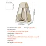 Pop up Sports Tent, 1.2x1.2 m Clear Bubble Tent for 1 Person, Waterproof Outdoor Pod with Floor Mat & Top Cover, Garden Igloo Do