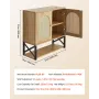 VEVOR Bathroom Wall Cabinet, with 2 Doors and Adjustable Shelf, Over the Toilet Storage Medicine Cabinet Wall Mounted, Hanging O