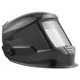 Welding Helmet Auto Darkening, 100 x 95 mm True Color Welding Hood, 1/1/1/1 Solar-Powered Welder Mask 4 Arc Sensors, Wide Shade 