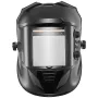 VEVOR Welding Helmet Auto Darkening, 100 x 95 mm True Color Welding Hood, 1/1/1/1 Solar-Powered Welder Mask 4 Arc Sensors, Wide 