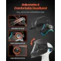 VEVOR Welding Helmet Auto Darkening, 100 x 59.4 mm True Color Welding Hood, Solar-Powered Welder Mask with 4 Arc Sensors, Wide S