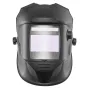 VEVOR Welding Helmet Auto Darkening, 100 x 59.4 mm True Color Welding Hood, Solar-Powered Welder Mask with 4 Arc Sensors, Wide S