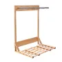 Vertical Surfboard Stand, 4 Tiers Wooden Surfboard Rack for Storage and Display, Freestanding Board Stand Organizer, Surf Board 