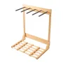 VEVOR Vertical Surfboard Stand, 4 Tiers Wooden Surfboard Rack for Storage and Display, Freestanding Board Stand Organizer, Surf 
