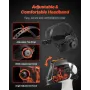 Welding Helmet Auto Darkening, 93 x 43 mm True Color Welding Hood, Solar-Powered Welder Mask 2 Arc Sensors, Shade 4/9-13 for TIG