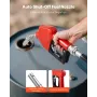 Fuel Transfer Pump 230V, 15 GPM 57 L/min, AC Electric Oil Transfer Pump, with Auto Shut-Off Fuel Nozzle & Discharge Hose, High F