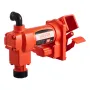 Fuel Transfer Pump 230V, 15 GPM 57 L/min, AC Electric Oil Transfer Pump, with Auto Shut-Off Fuel Nozzle & Discharge Hose, High F