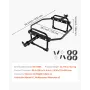 Trap Bar Hex Bar, 50mm Hex Barbell, 240 kg Capacity Shrug Bars, Weightlifting and Strength Training Equipment, Home Gym for Squa