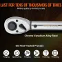 Torque Wrench, 1.3 cm Drive Click Torque Wrench 10-150ft.lb/14-204n.m, Dual-Direction Adjustable Torque Wrench Set, Mechanical D