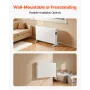 Convection Panel Heater, 2000W Electric Panel Space Heater with Remote & Touch Control, 3 Modes, 24H Timer, Stand or Wall Mount 
