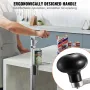 VEVOR Commercial Can Opener, Heavy-Duty Manual Tabletop Cans Opener for Cans Up to 400 mm Height, Height-Adjustable Professional