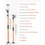 Cabinet Jack Support Pole, 4-Pack, 116-290 cm Steel Telescopic Quick Support Rod, Adjustable 3rd Hand System up to 70 kg Capacit
