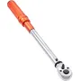 Torque Wrench, 1.3 cm Drive Click Torque Wrench 10-150ft.lb/14-204n.m, Dual-Direction Adjustable Torque Wrench Set, Mechanical D