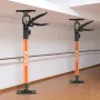 Kabinet Jack Støttestang, 2-Pack, 54-155 cm Teleskopisk Stål