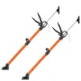 VEVOR Cabinet Jack Support Pole, 2-Pack, 54-155 cm Steel Telescopic Quick Support Rod, Adjustable 3rd Hand System up to 70 kg Ca