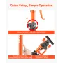 Cabinet Jack Support Pole, 2-Pack, 64.5-115 cm Steel Telescopic Quick Support Rod, Adjustable 3rd Hand System up to 100 kg Capac