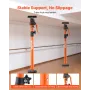 Cabinet Jack Support Pole, 2-Pack, 64.5-115 cm Steel Telescopic Quick Support Rod, Adjustable 3rd Hand System up to 100 kg Capac