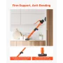 kabinetstøttestang, 2-pak, 64,5-115 cm stål teleskopisk