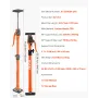kabinetstøttestang, 2-pak, 64,5-115 cm stål teleskopisk