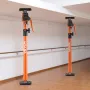 Cabinet Jack Support Pole, 2-Pack, 64.5-115 cm Steel Telescopic Quick Support Rod, Adjustable 3rd Hand System up to 100 kg Capac