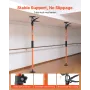 VEVOR Cabinet Jack Support Pole, 2-Pack, 116-290 cm Steel Telescopic Quick Support Rod, Adjustable 3rd Hand System up to 70 kg C