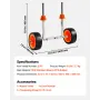 Kajakvogn, 113,4 kg Lastekapacitet, Kanovogn ​​Dolly med 19,1